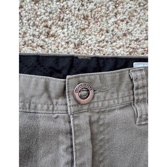 VOLCOM Pants, Size 30, Tan/Brown - Picture 4 of 10